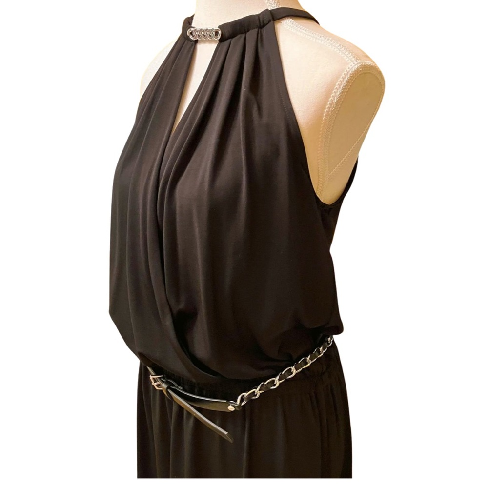 Michael Kors High Low Cocktail Dress in Black. Size Medium. - Picture 6 of 8